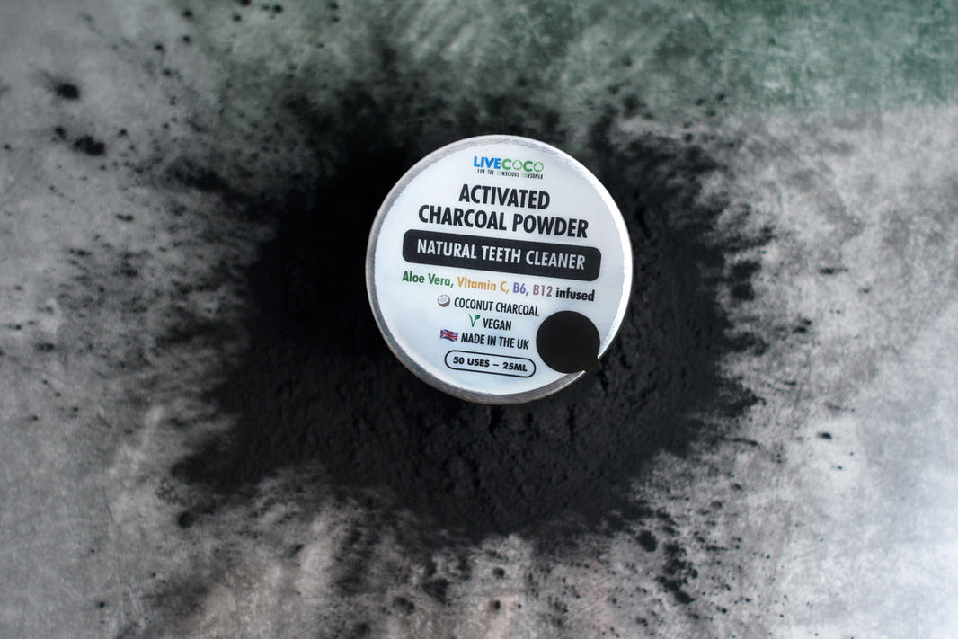Charcoal teeth whitening Powder!