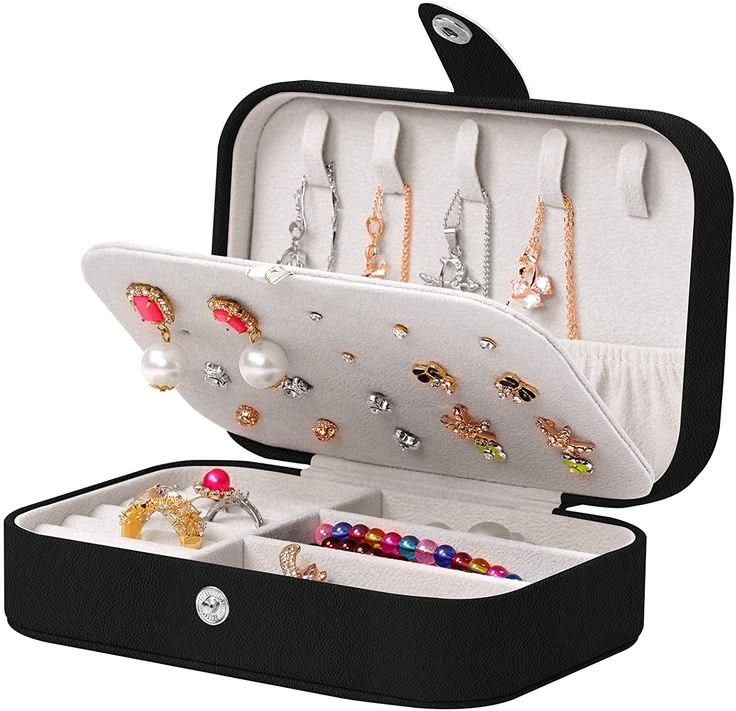 Compact Travel Jewelry Box