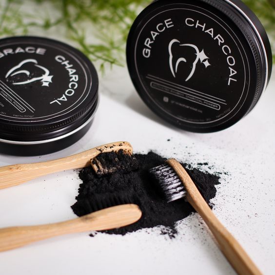Charcoal teeth whitening Powder!