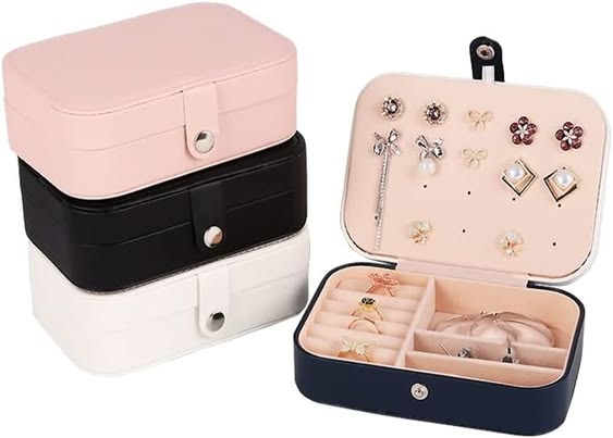 Compact Travel Jewelry Box