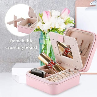 Compact Travel Jewelry Box